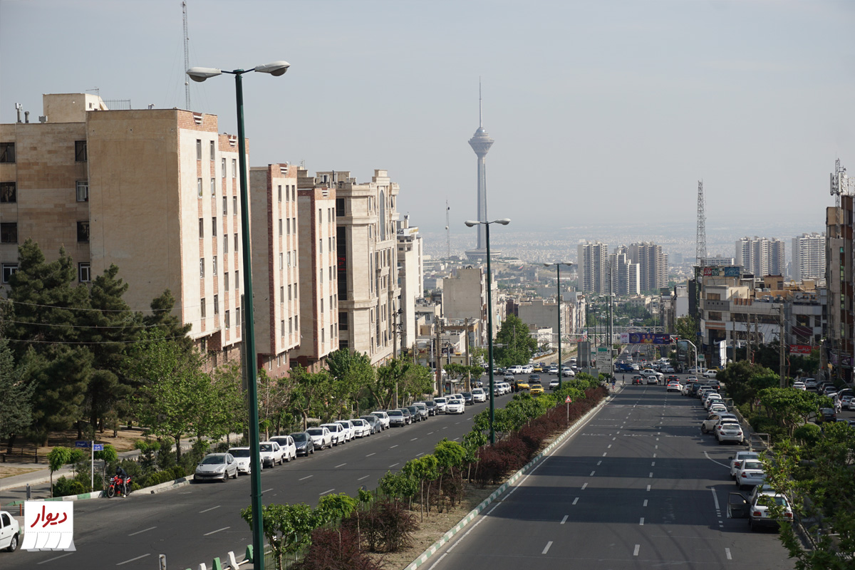 خیابان های سعادت اباد